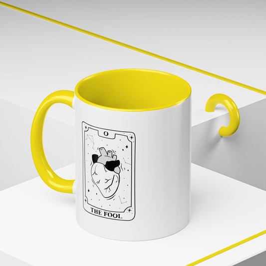 The Fool Tarot Mug, Major Arcana 0, New Beginnings Gift, Graduation Gift, Two-Sided Tarot Card Mug
