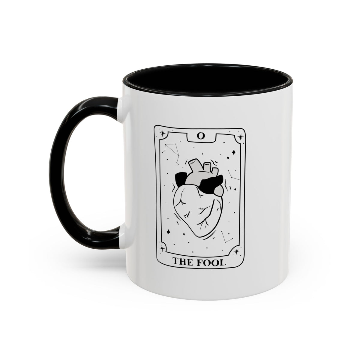 The Fool Tarot Mug, Major Arcana 0, New Beginnings Gift, Graduation Gift, Two-Sided Tarot Card Mug