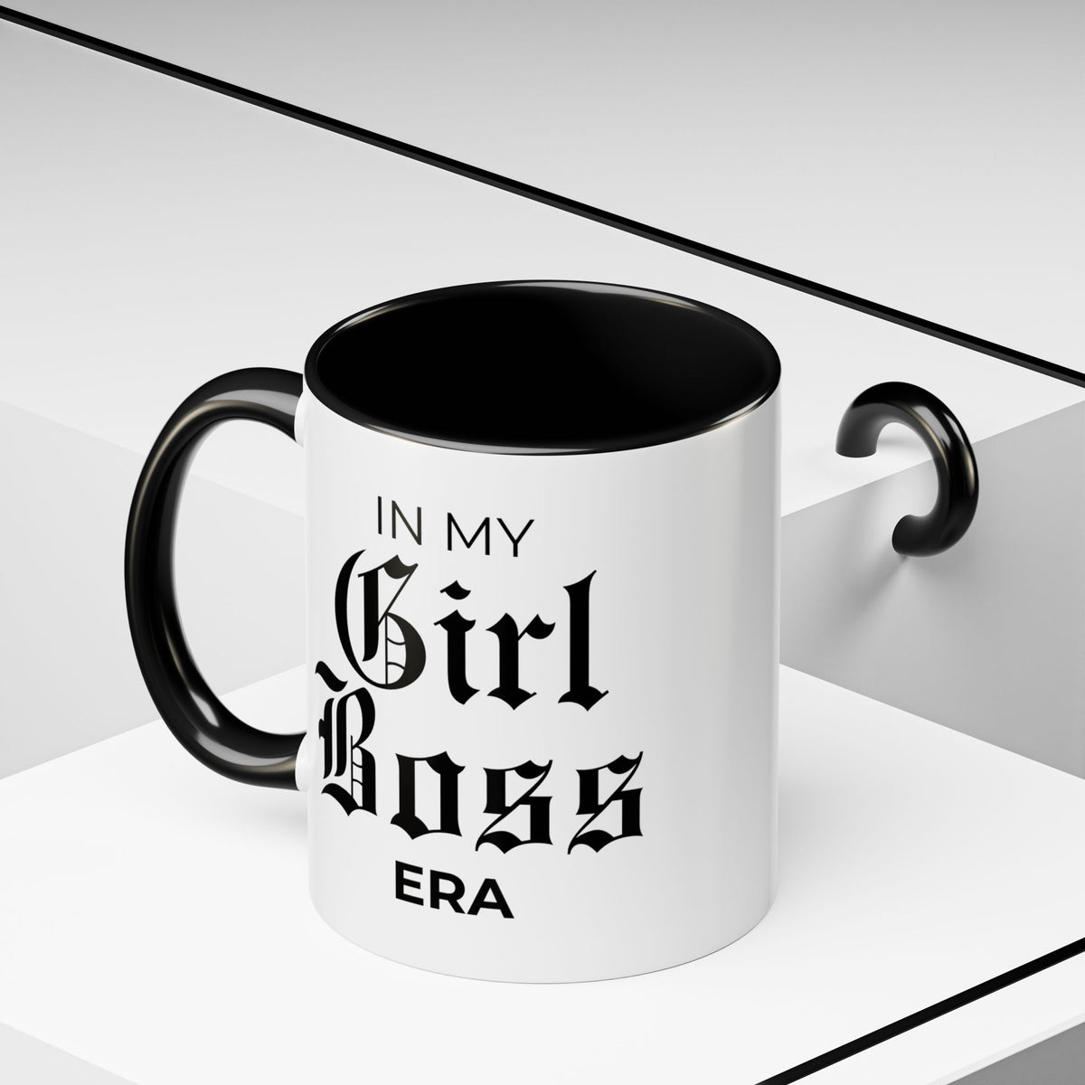 In My Girl Boss Era Mug, Personalized Est. Date Mug, Entrepreneur Gift, Funny Coffee Cup
