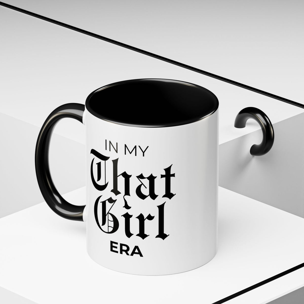In My That Girl Era Mug, Personalized Est. Date Mug, Aesthetic Coffee Cup, Self Care Gift for Her